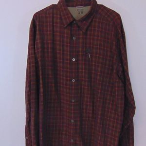 Men's XL Columbia Button Up Casual Long Sleeve